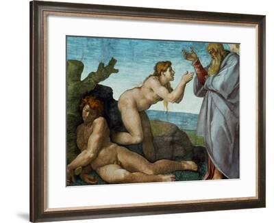 The Sistine Chapel Ceiling Frescos After Restoration The Creation Of Eve Giclee Print By Michelangelo Buonarroti Art Com