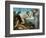 The Sistine Chapel; Ceiling Frescos after Restoration, the Creation of Eve-Michelangelo Buonarroti-Framed Giclee Print