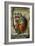 The Sistine Chapel; Ceiling Frescos after Restoration, the Delphic Sibyl-Michelangelo Buonarroti-Framed Giclee Print