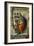 The Sistine Chapel; Ceiling Frescos after Restoration, the Delphic Sibyl-Michelangelo Buonarroti-Framed Giclee Print