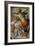 The Sistine Chapel; Ceiling Frescos after Restoration, the Libyan Sibyl-Michelangelo Buonarroti-Framed Giclee Print