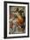 The Sistine Chapel; Ceiling Frescos after Restoration, the Libyan Sibyl-Michelangelo Buonarroti-Framed Giclee Print