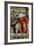 The Sistine Chapel; Ceiling Frescos after Restoration, the Prophet Ezekiel-Michelangelo Buonarroti-Framed Giclee Print