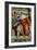 The Sistine Chapel; Ceiling Frescos after Restoration, the Prophet Ezekiel-Michelangelo Buonarroti-Framed Giclee Print