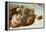 The Sistine Chapel; Ceiling Frescos after Restoration-Michelangelo Buonarroti-Framed Premier Image Canvas