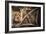 The Sistine Chapel: The Prophet Jeremiah; The Punishment of Aman, Book Esther-Michelangelo Buonarroti-Framed Giclee Print