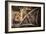 The Sistine Chapel: The Prophet Jeremiah; The Punishment of Aman, Book Esther-Michelangelo Buonarroti-Framed Giclee Print