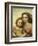 The Sistine Madonna, Madonna and Child with Pope Sixtus II and Saint Barbara, C. 1512-Raphael-Framed Giclee Print