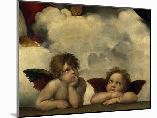 The Sistine Madonna-Raphael-Mounted Giclee Print