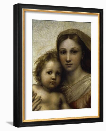 The Sistine Madonna-Raphael-Framed Giclee Print