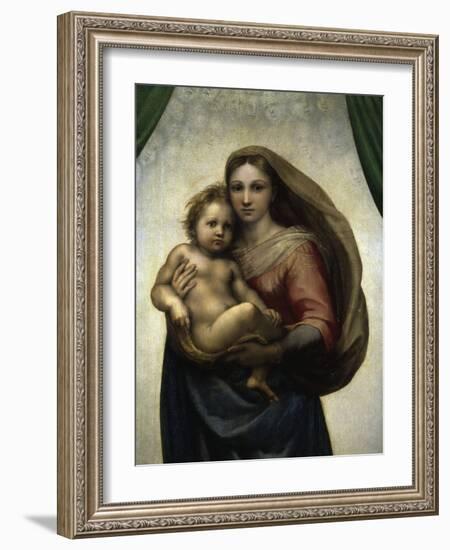 The Sistine Madonna-Raphael-Framed Giclee Print