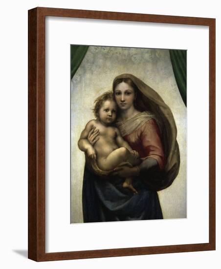 The Sistine Madonna-Raphael-Framed Giclee Print