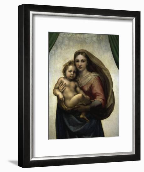 The Sistine Madonna-Raphael-Framed Giclee Print