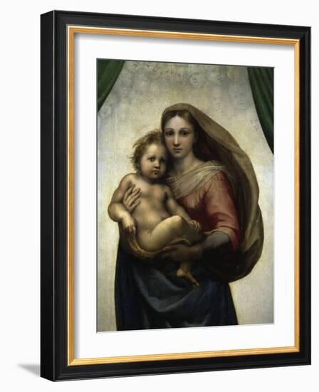 The Sistine Madonna-Raphael-Framed Giclee Print