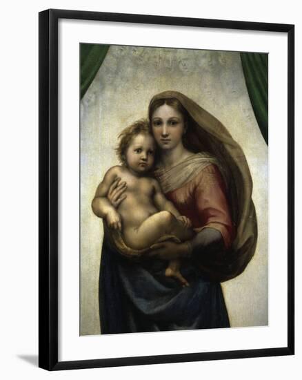 The Sistine Madonna-Raphael-Framed Giclee Print