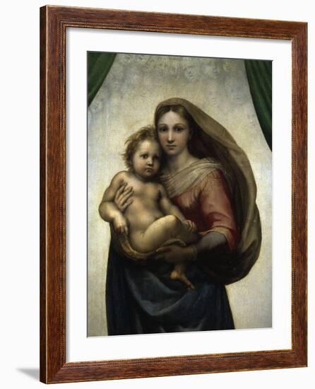 The Sistine Madonna-Raphael-Framed Giclee Print