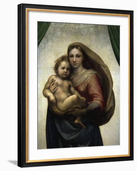 The Sistine Madonna-Raphael-Framed Giclee Print