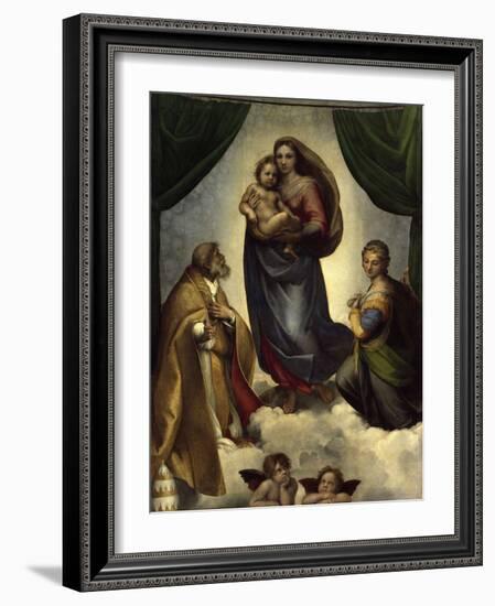 The Sistine Madonna-Raphael-Framed Giclee Print