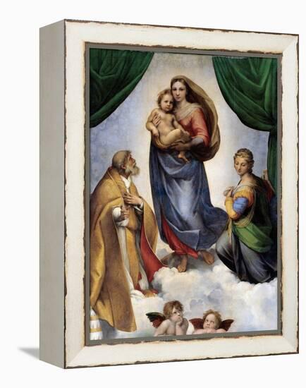 The Sistine Madonna-Raphael-Framed Premier Image Canvas