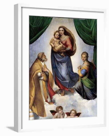 The Sistine Madonna-Raphael-Framed Giclee Print