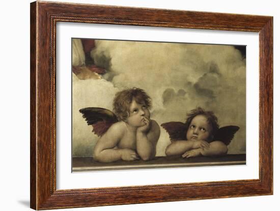 The Sistine Madonna-Raphael-Framed Art Print