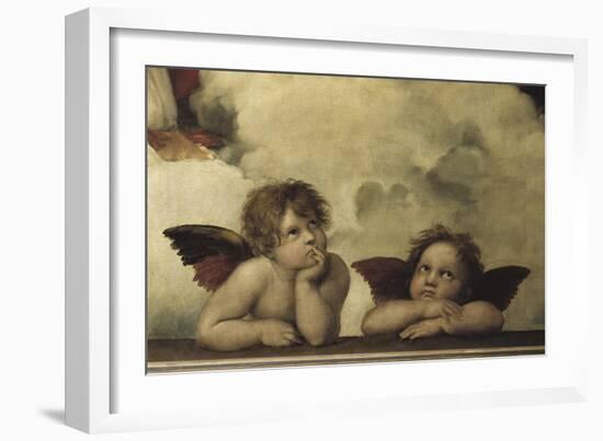 The Sistine Madonna-Raphael-Framed Art Print