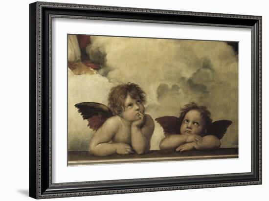 The Sistine Madonna-Raphael-Framed Art Print