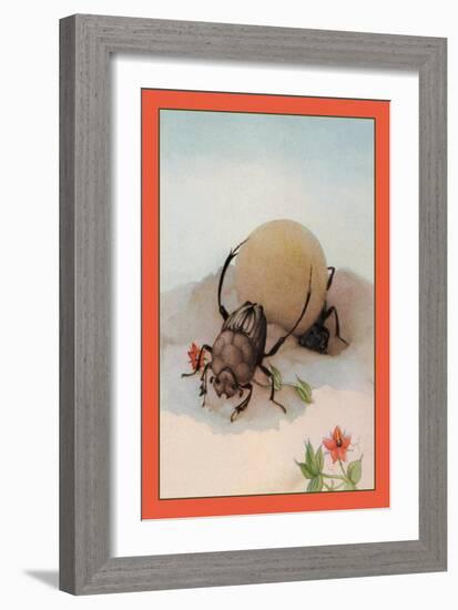 The Sisyphus-Edward Detmold-Framed Art Print