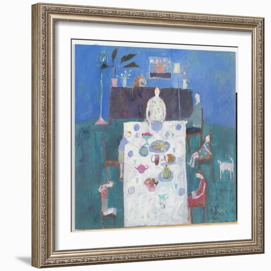 The Sit Down Meal, 2004-Susan Bower-Framed Giclee Print