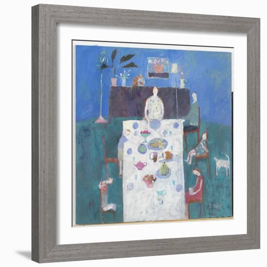 The Sit Down Meal, 2004-Susan Bower-Framed Giclee Print