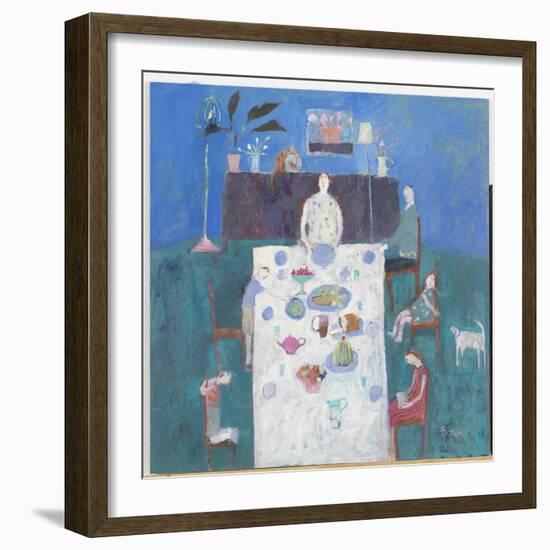 The Sit Down Meal, 2004-Susan Bower-Framed Giclee Print