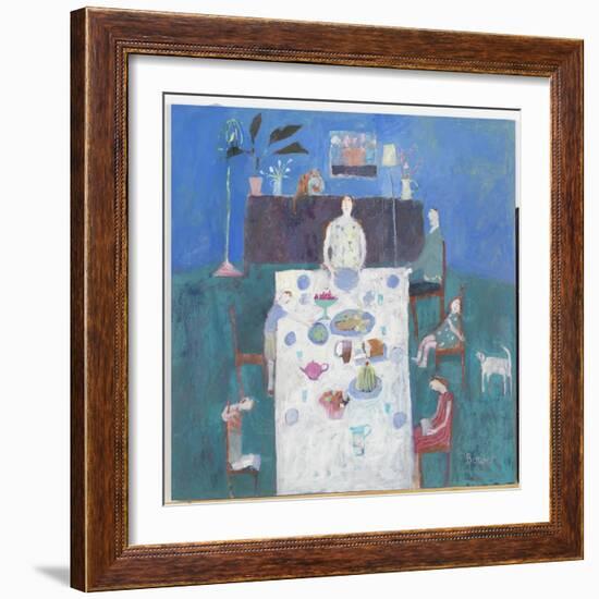 The Sit Down Meal, 2004-Susan Bower-Framed Giclee Print