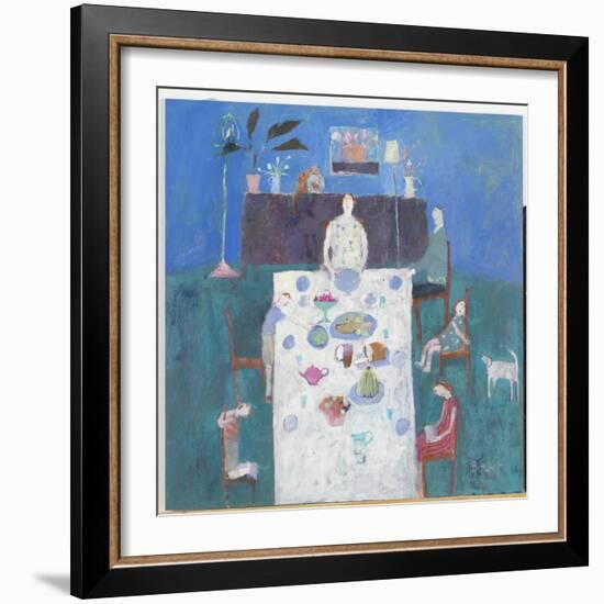 The Sit Down Meal, 2004-Susan Bower-Framed Giclee Print