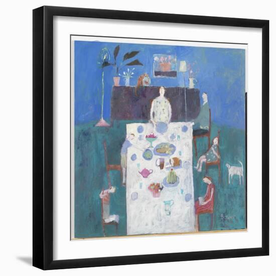 The Sit Down Meal, 2004-Susan Bower-Framed Giclee Print