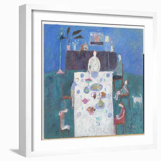 The Sit Down Meal, 2004-Susan Bower-Framed Giclee Print