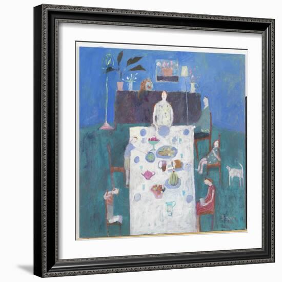 The Sit Down Meal, 2004-Susan Bower-Framed Giclee Print