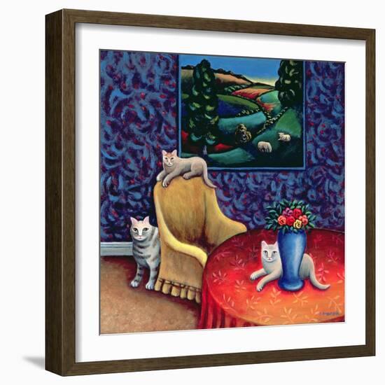 The Sitting Room-Jerzy Marek-Framed Giclee Print