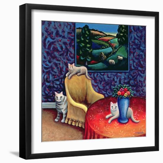 The Sitting Room-Jerzy Marek-Framed Giclee Print