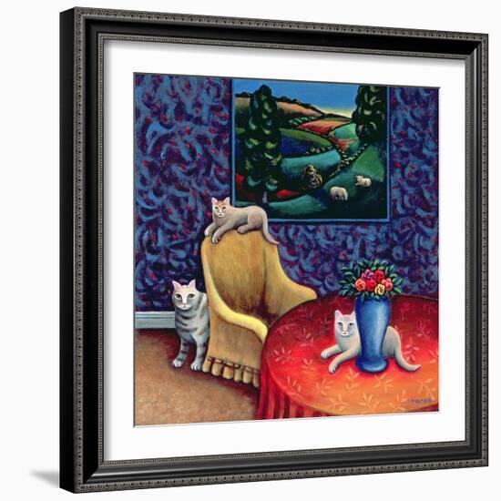 The Sitting Room-Jerzy Marek-Framed Giclee Print