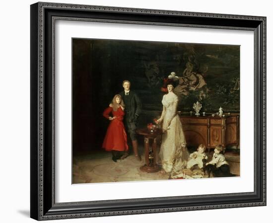 The Sitwell Family, 1900-John Singer Sargent-Framed Giclee Print