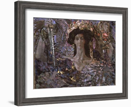 The Six Winged Seraph, 1904-Mikhail Alexandrovich Vrubel-Framed Giclee Print