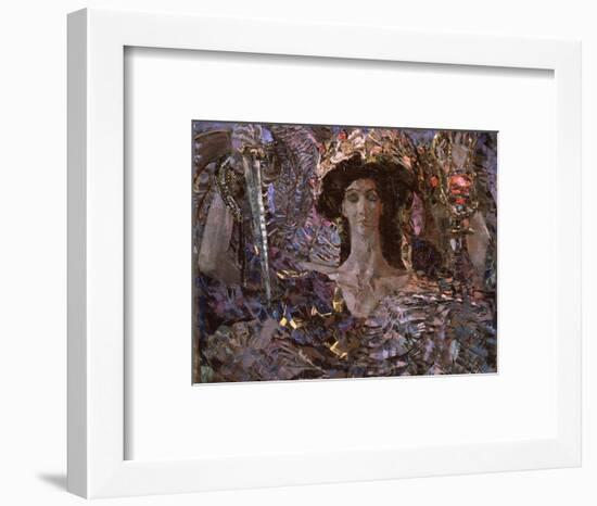 The Six Winged Seraph-Mikhail Alexandrovich Vrubel-Framed Giclee Print