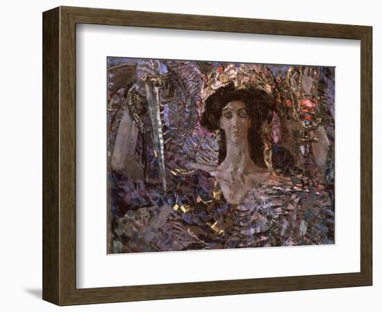 The Six Winged Seraph-Mikhail Alexandrovich Vrubel-Framed Giclee Print