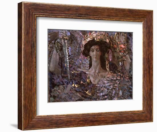 The Six Winged Seraph-Mikhail Alexandrovich Vrubel-Framed Giclee Print