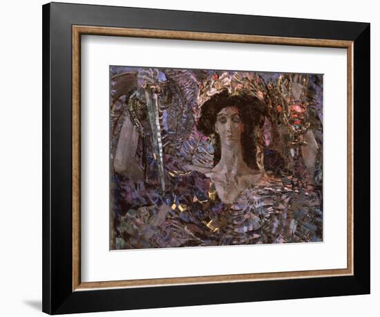 The Six Winged Seraph-Mikhail Alexandrovich Vrubel-Framed Giclee Print