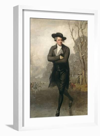 The Skater (Portrait of William Grant), 1782-Gilbert Stuart-Framed Giclee Print