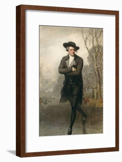 The Skater (Portrait of William Grant), 1782-Gilbert Stuart-Framed Giclee Print