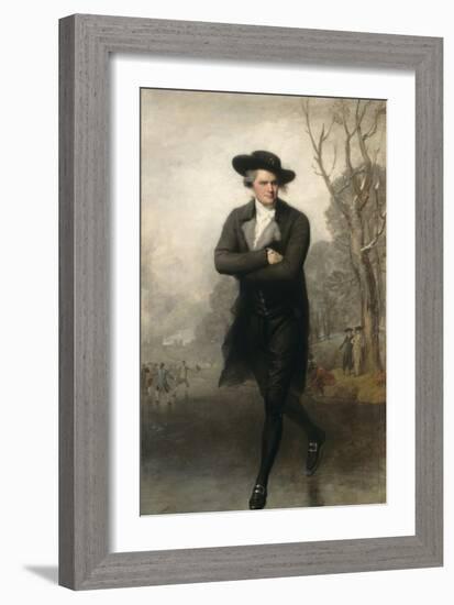 The Skater (Portrait of William Grant), 1782-Gilbert Stuart-Framed Art Print