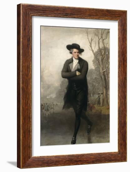 The Skater (Portrait of William Grant), 1782-Gilbert Stuart-Framed Art Print