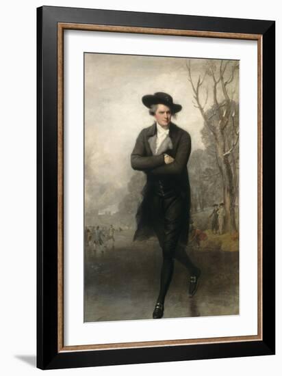 The Skater (Portrait of William Grant), 1782-Gilbert Stuart-Framed Art Print